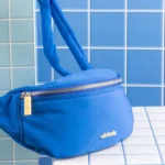 Riñonera azul