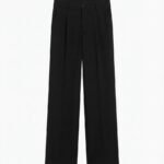Pantalón de pinzas negro