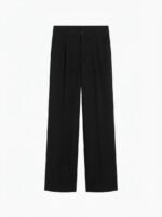 Pantalón de pinzas negro